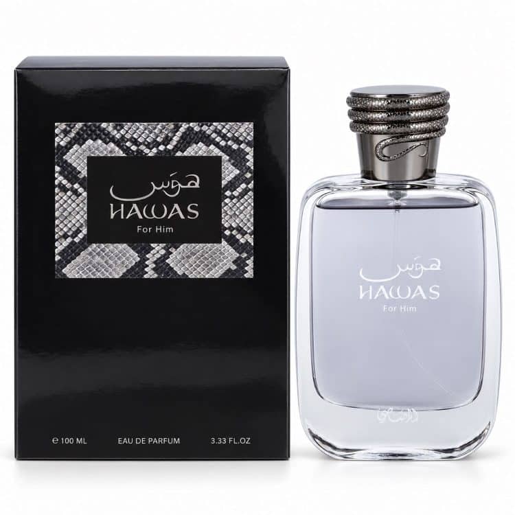 Hawas for Him Rasasi 100 ml avec boîte – visuel HD
